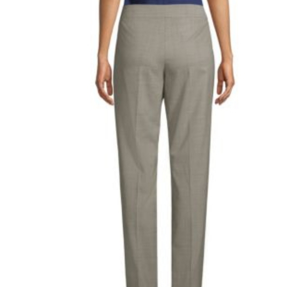 BOSS Tavilla Ring Belt Houndstooth Wool Pant 6 - Picture 3 of 8